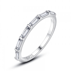 Anillos de diamantes de joyería de plata esterlina 925 para mujer  JZ1242