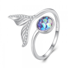 Nuevos anillos de mujer de la moda de joyería de plata de ley 925 BSR429