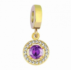 Stainless Steel 18K Gold plated pendant charm Jewelry Accessory  PD0906GG