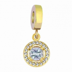 Stainless Steel 18K Gold plated pendant charm Jewelry Accessory  PD0906AG