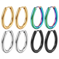 Pendientes de joyería de regalo minimalistas de acero inoxidable para mujer  ES-3043